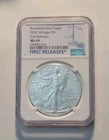 2022 W NGC MS69 1 oz Burnished American Silver Eagle $1 First Releases
