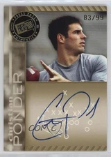 2011 Press Pass Signings Gold /99 Christian Ponder #PPS-CP Rookie Auto RC