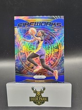 2024 Panini Prizm ZIA COOKE💥/49 Fireworks Blue Prizm Los Angeles Sparks WNBA #1