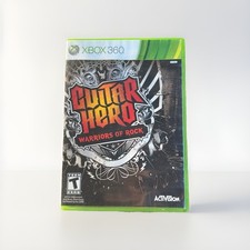 Guitar Hero Warriors of Rock (Xbox 360, 2010) Complete w/ Manual CIB