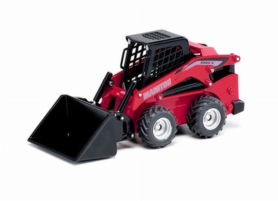 Siku 3049 Farmer Manitou 3300V Skid Steer Loader, Red,Contemporary Manufacture