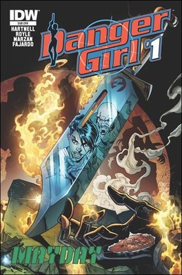 Danger Girl: Mayday #1A FN; IDW | Sub variant - w/Bag+Board