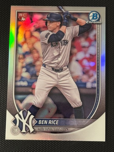 2025 Bowman - Rookie Red RC Variation Ben Rice #85 (RC) | eBay