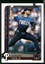2025 Topps #454 Aaron Nola Philadelphia Phillies
