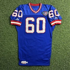 1994 Apex NFL Game Used Rookie Jersey New York Giants Jason Winrow 48 Ohio State