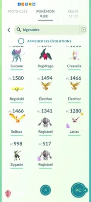 Compte Pokémon Go À VENDRE ! Compte Rare Avec Beaucoup De Hundo Et Shundo - Photo 1/4