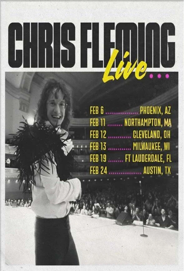 Poster Chris Fleming Tour Feb 2026
