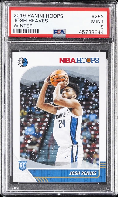 2019 PANINI HOOPS WINTER #253 JOSH REAVES ROOKIE RC PSA 9