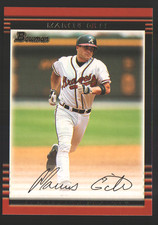 2002 Bowman Baseball #63 - Marcus Giles - Atlanta Braves 02-533