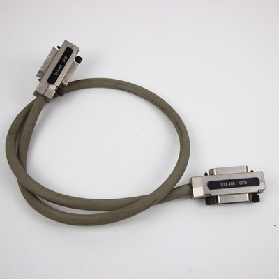Vintage IEEE-488 GPIB cable 1m vintage cable for Commodore CBM Pet Metal end