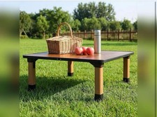 JapaneseStyle Square Folding Tea Coffee Table Low Table Dining Table Study 23x11