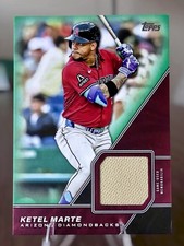 2026 Topps Series 1 KETEL MARTE Arizona Major League MATERIAL RELIC GREEN 67/99