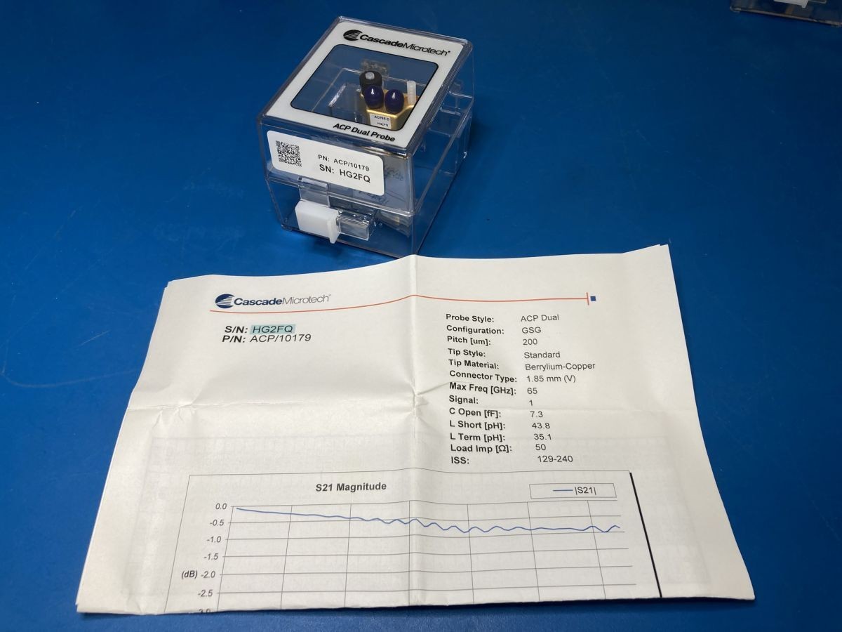 Cascade Microtech Dual Air Coplanar Probe 65GHz 200μm Japan