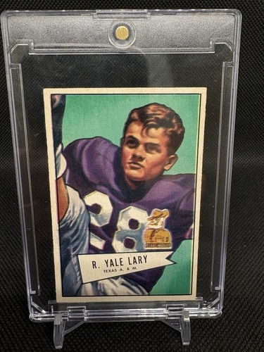 Yale Lary #140 1952 Bowman Small card