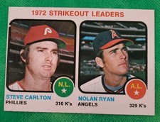 1973 Topps - League Leaders Nolan Ryan, Steve Carlton #67