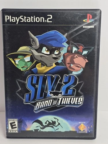Sly 2: Band of Thieves - Greatest Hits (Sony PlayStation 2, 2004) CIB + Poster
