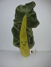 Jellycat Vivacious Vegetable KALE leaf- Retired Plush Rare Toy
