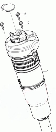 Bentley Bentayga 2015-2020 Front Right Air suspension strut P/N 4M0616039BG Photo - $2,499