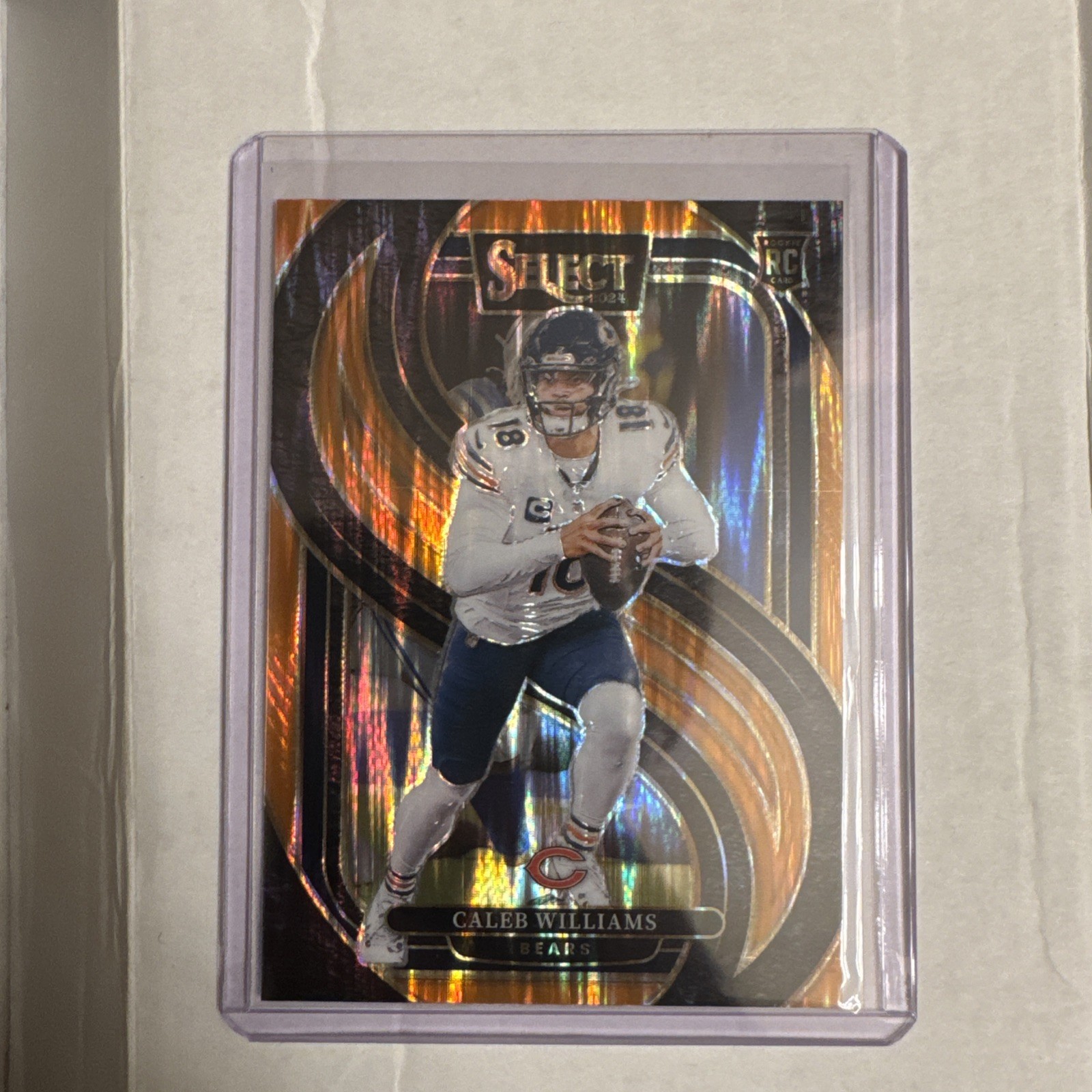 2024 PANINI SELECT CALEB WILLIAMS RC PREMIER LEVEL ORANGE /399