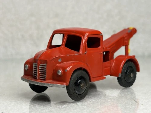 Vintage Dinky Toys Fordson Wrecker Truck Code 3 In Red Unboxed