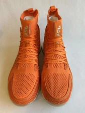 APL Concept X Shoes Mens Size 11 Orange Neon Green High Top Basketball Knit New