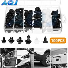 For Subaru 100pcs Bumper Hood Clips Retainer Rivet Fastener Fender Push Pin Us