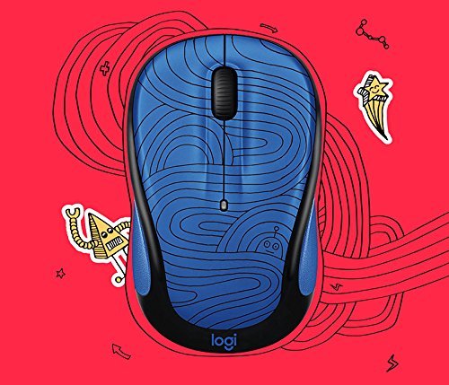 Logitech M325c Wireless Mouse Deep Blue Bot for sale online | eBay 
