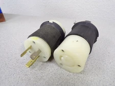 Male and Female Plug Connector Set 20A 125V *FREE SHIPPING*