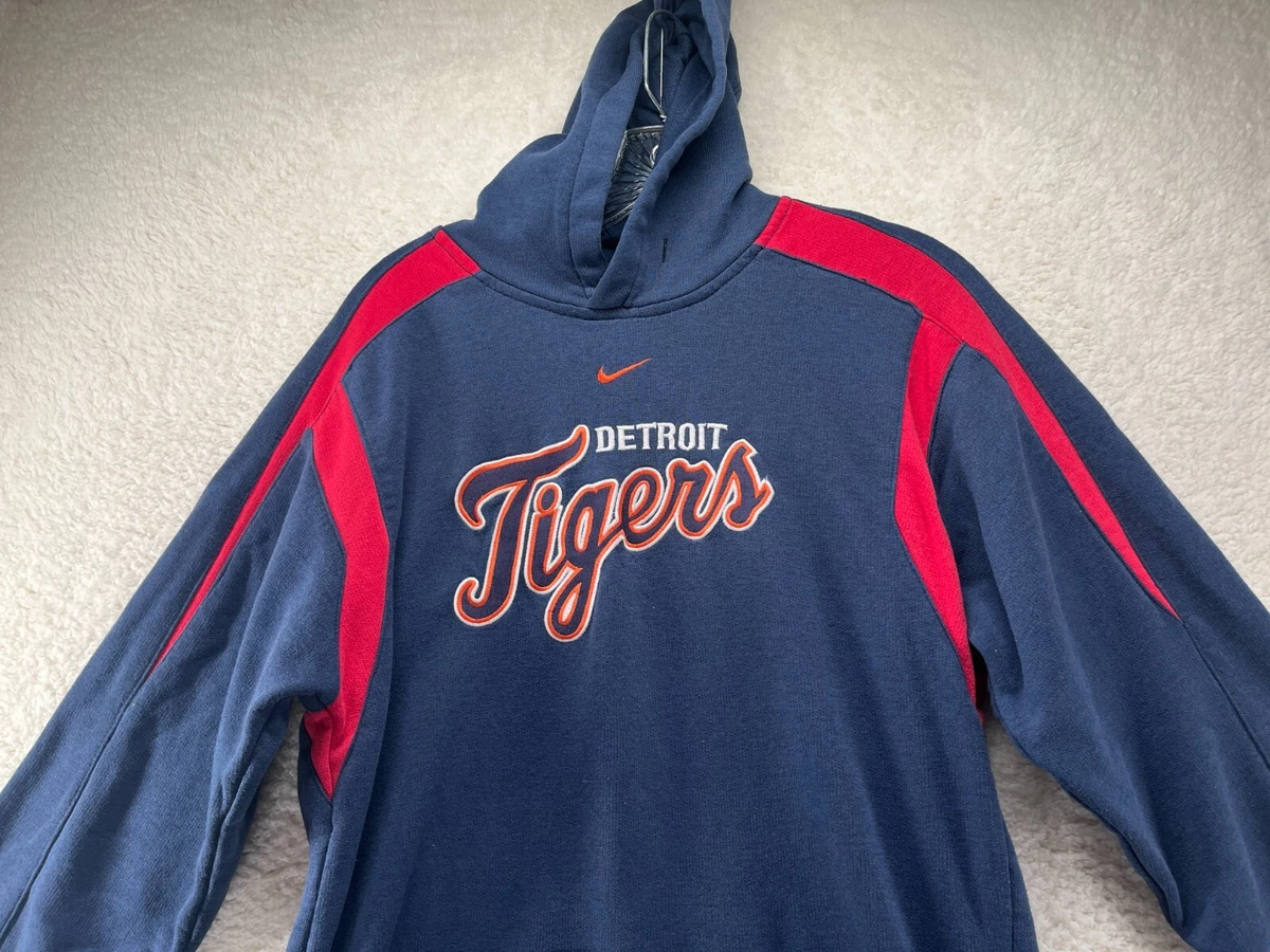 Lids Detroit Tigers Nike Women's Pocket Gym Vintage Full-Zip Hoodie - Navy