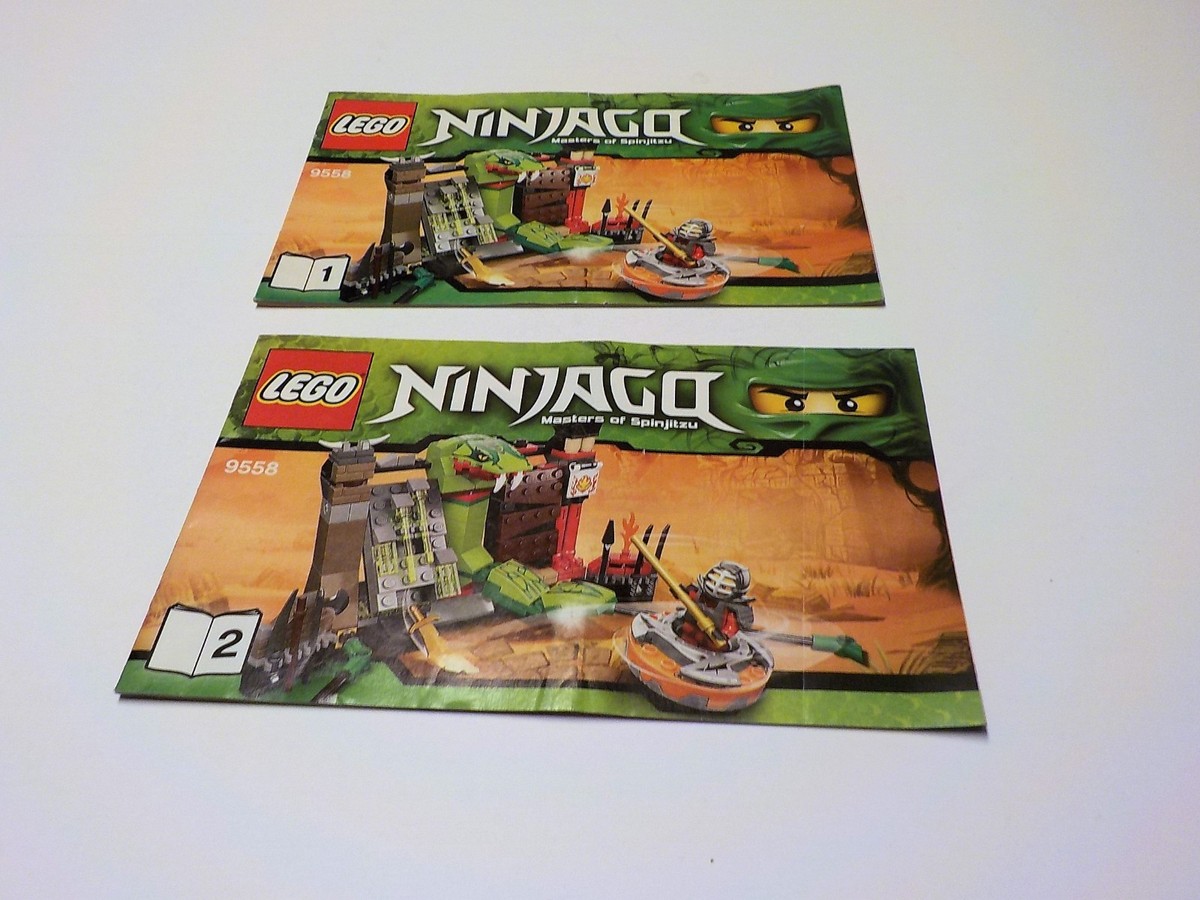 ジェリー LEGO Ninjago Kendo Kai Training Set 9558 Instruction Manuals
