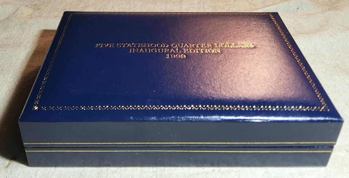 THE MORGAN MINT FIVE STATEHOOD QUARTER DOLLARS INAUGURAL EDITION