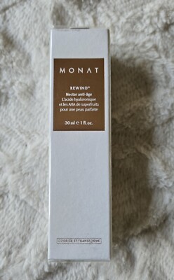 Monat Rewind Age Control Nectar Skin-Perfecting Superfruit AHAs 1 oz  New Sealed