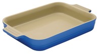 Le Creuset Stoneware Shallow Rectangular Dish 18 Cm - Marseille Blue Le Creuset Stoneware Shallow Rectangular Dish 18 Cm - Marseille Blue