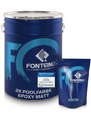 Vernice per piscina 2K vernice per piscina resina epossidica colore opaco laghetto piscina piscina fontana