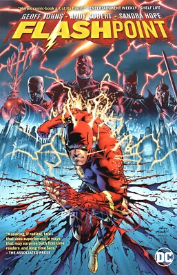 Flashpoint TP Johns Kubert Flash Barry Allen DC Comics Batman Superman Aquaman