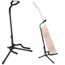 Guitar Stand Holder Foldable Floor Rack Tripod for Electric Bass Guitar