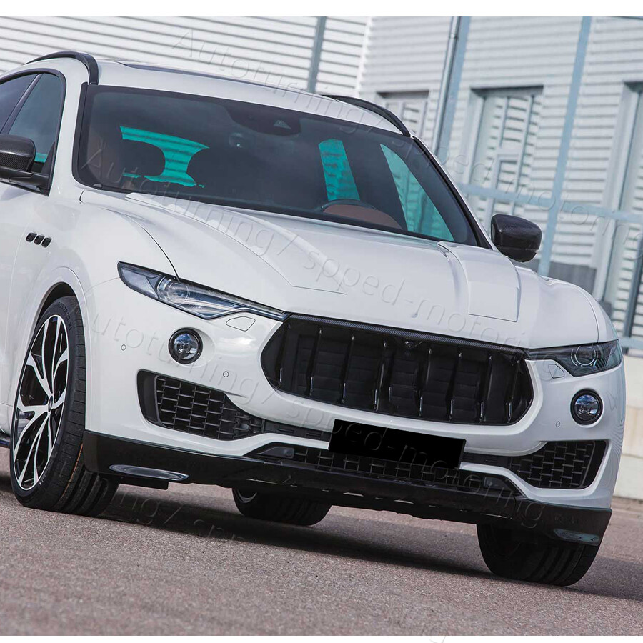 Levante Real Carbon Fiber Front Grille Trim for Maserati Levante