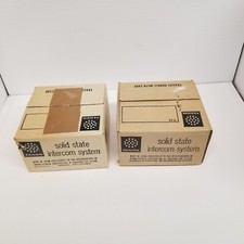 Vintage Fanon Intercom System Executive  Director 3 Remote Lot of 2, NOS