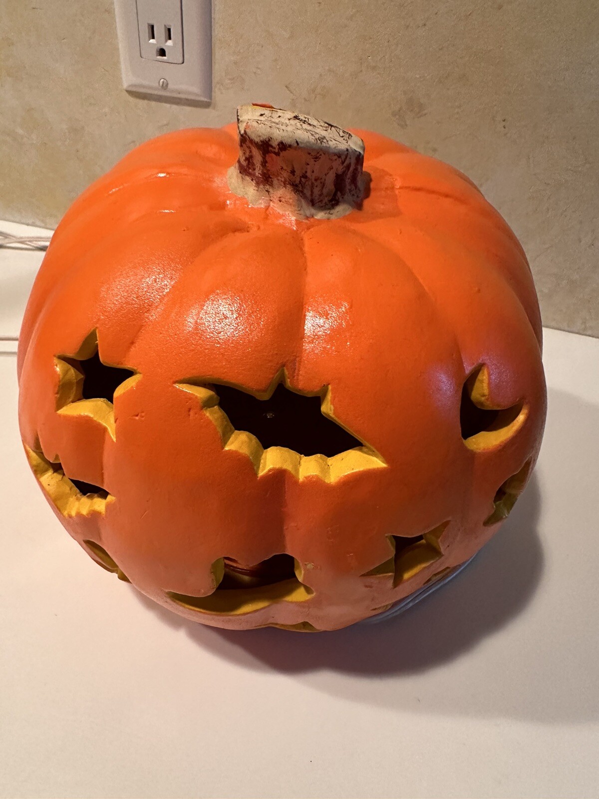 Vintage 1998 Disney Mickey Mouse The Paper Magic Group 2 Sided Pumpkin Works