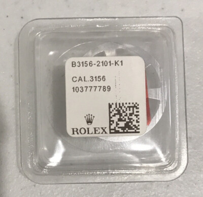 Rolex Day Indicator Disk 3156-2101-K1 White Sealed New Genuine