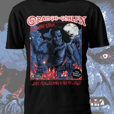 Orange Goblin band black T-shirt Unisex tee All sizes S to 45XL