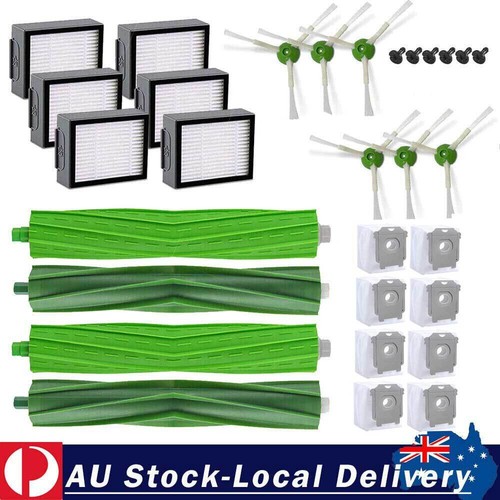 For iRobot Roomba i7 i7+/i7 Plus i8 j7 i4 E5 E6 E7 Vacuum Parts Brush Filter Bag - Picture 19 of 19