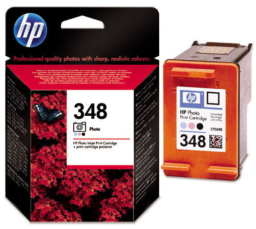 Cartouches HP 348 C9369EE cyan magenta noir lot de 3 pour réparer vos erreurs de couleur