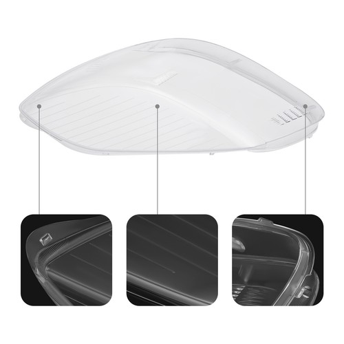 Clear Headlight Lens Cover for Buick Enclave 2008-2012 Right and Left Side - Foto 8 di 24