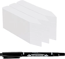 300Pcs 4 Inch Plastic Name Tags for Seedlings Garden Labels Markers Nursery 