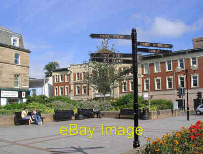 Photo 6x4 Market Square, Galashiels There used to be a bus station at Mar c2007