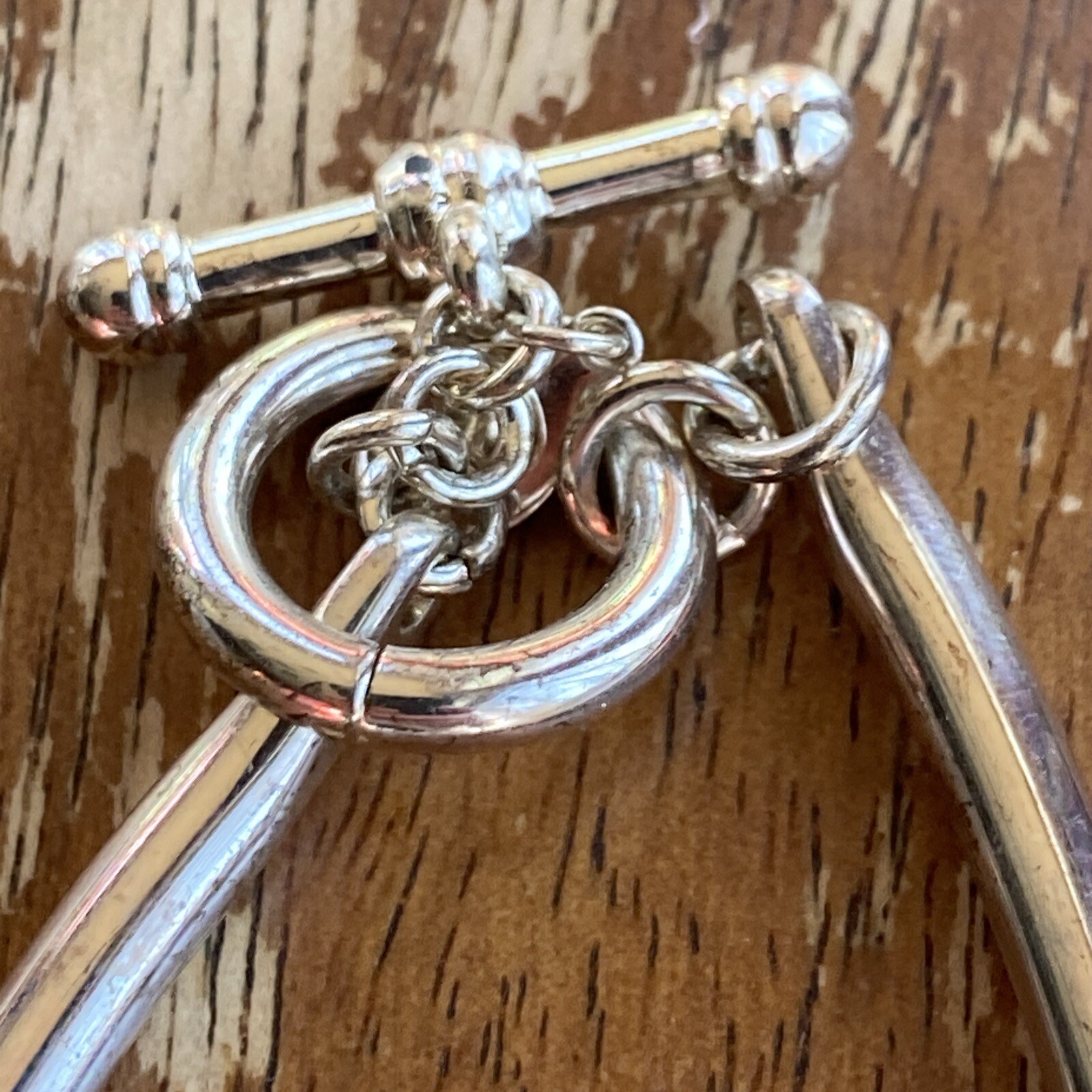 Best Signed Silver plated Circular Modernist Stat… - image 5