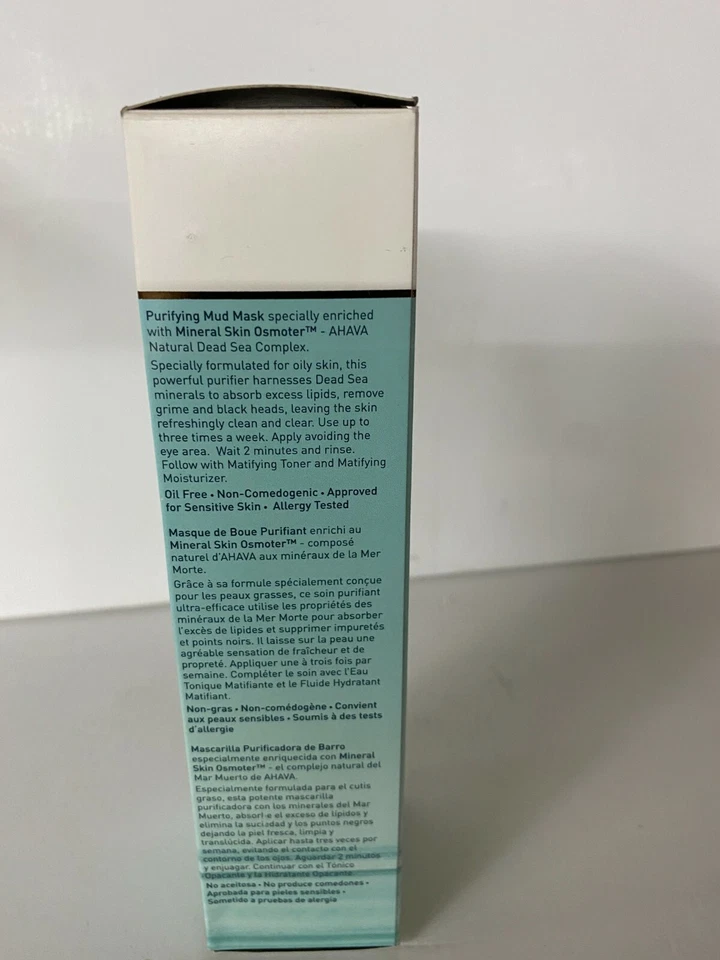 AHAVA Dead Sea Purifying mud mask for OILY skin 4.2 oz - Image 4 of 4