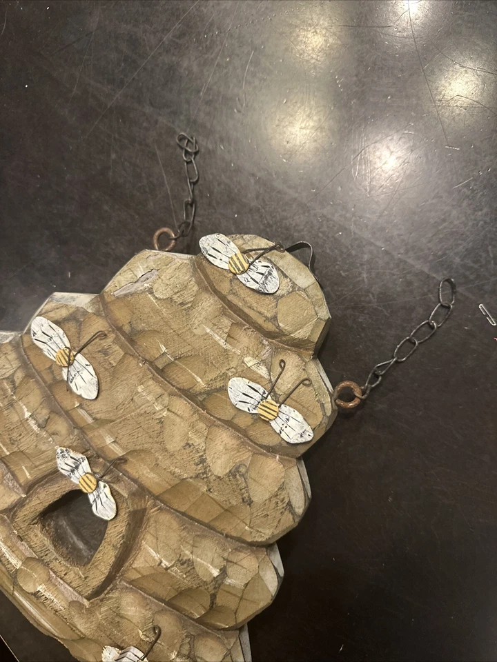 Letrero de repuesto decorativo para colmena de abejas colmena interiores K&K para colgador de flechas Foto 2 de 4