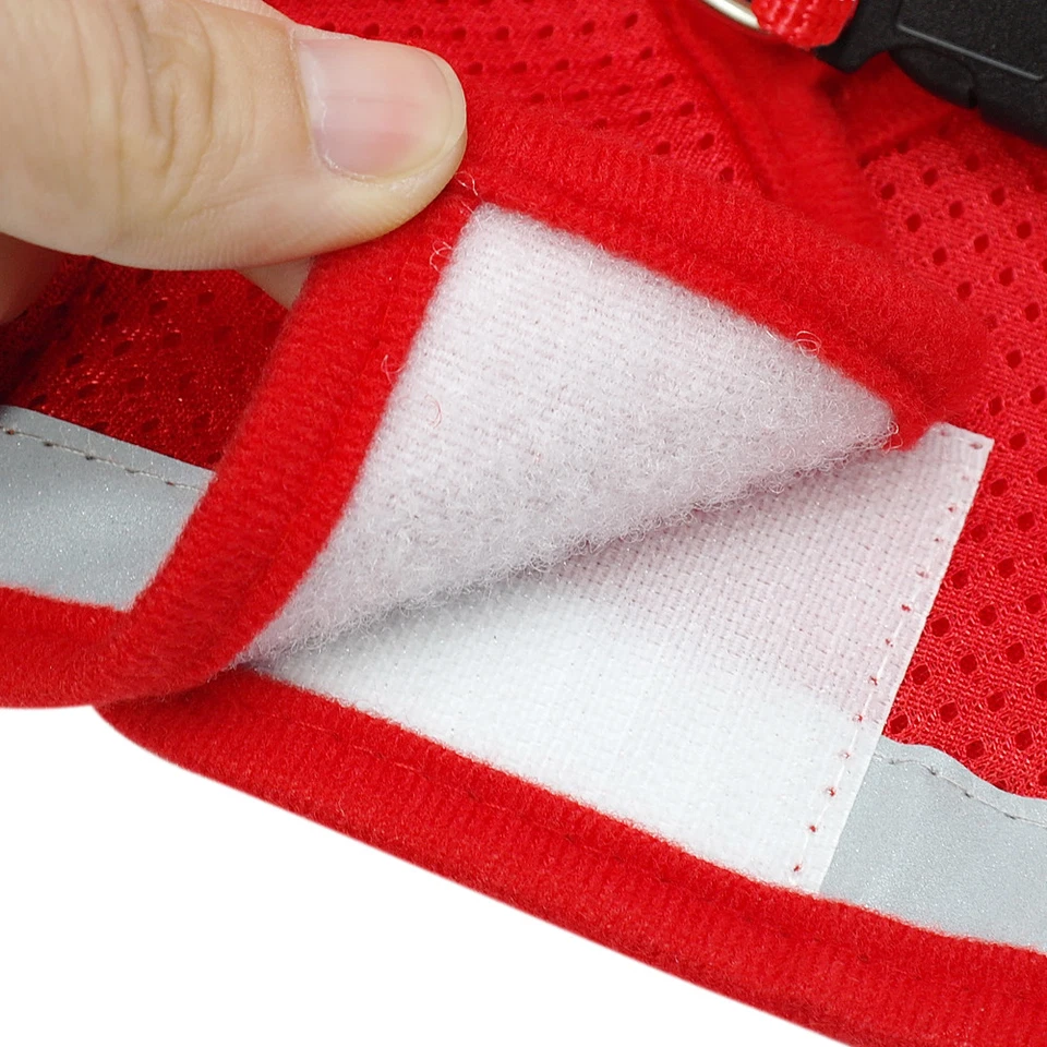 Cat Harness Mesh Breathable Kitten Harness Set Small Large Extra Large Blue Grey - Image 4 of 4